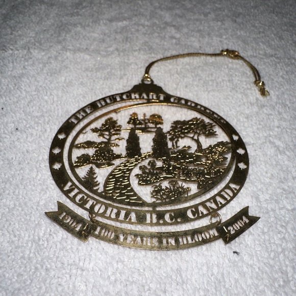 Laser Cut Metal 3.5" The Butchart Gardens~ Victoria B.C. Canada Ornament 3-D - Picture 3 of 6